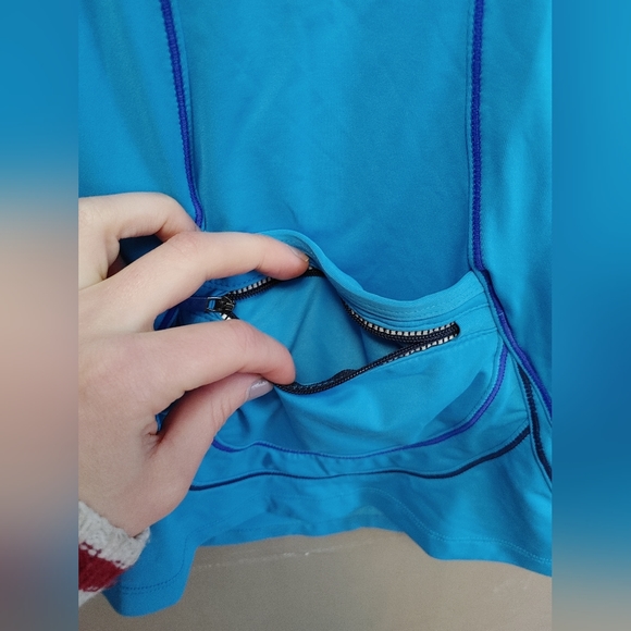 ATHLETA Blue Fitness Running Tank Top Size Small - Picture 8 of 8